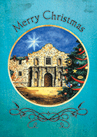 San Antionio Texas Holiday Cards